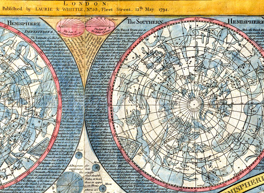 1794 World Map – Surviving the Oregon Trail